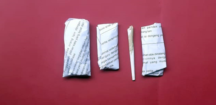 Bawa Ganja 1814 Gram Ros Diamankan Aparat Polres Sumedang
