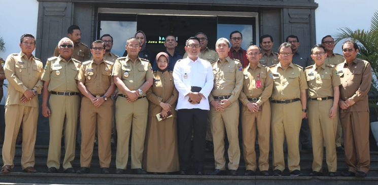 Rapat Kerja Penyusunan LPPD 2020 Erwan Banggakan Capaian Pembangunan di Sumedang