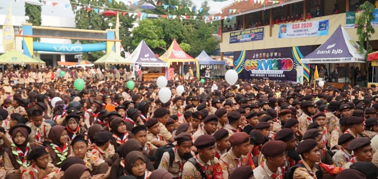 3500 Anggota Pramuka Ikuti GSS XVI 2020 Tingkat 2