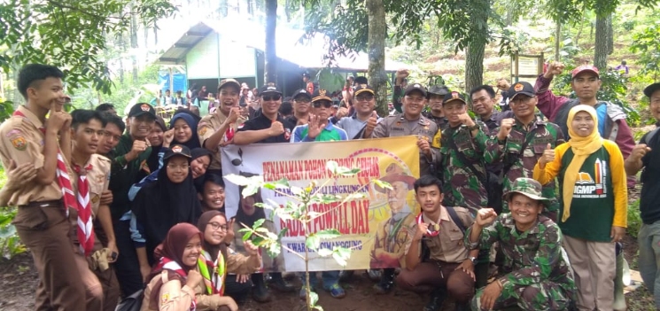 Baden Powell Day Danramil 1014 Bersama Pramuka