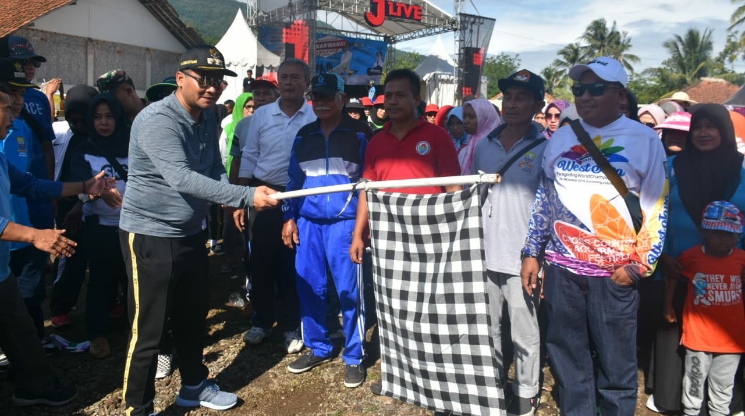 Dihadiri Wakil Bupati Sumedang Puncak Acara HUT