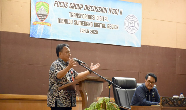 FGD II Transformasi Digital Menuju Sumedang Digital Region Tahun 2020