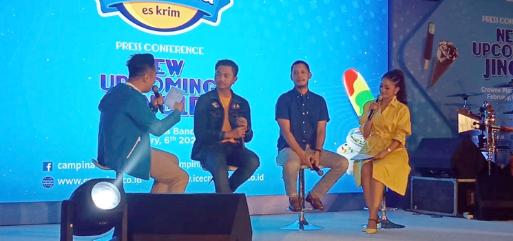 Gaet Musisi Widi Maliq D Essentials Es Cream Campina Kenalkan Jingle Terbaru 2