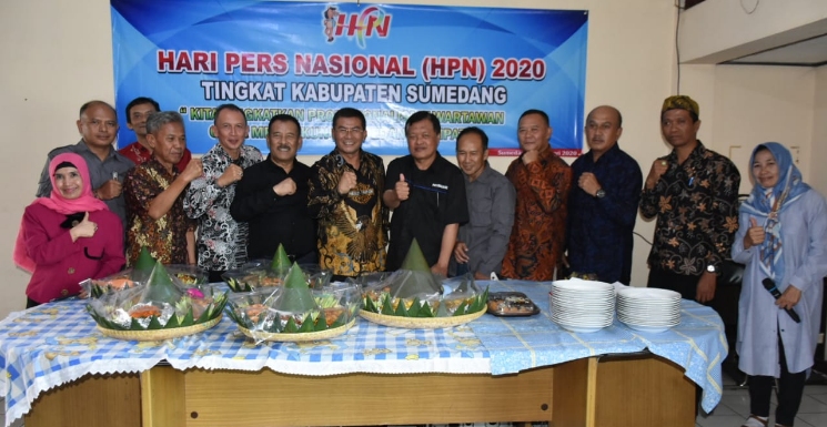 HPN 2020 Wabup Berharap Kemitraan Wartawan 1