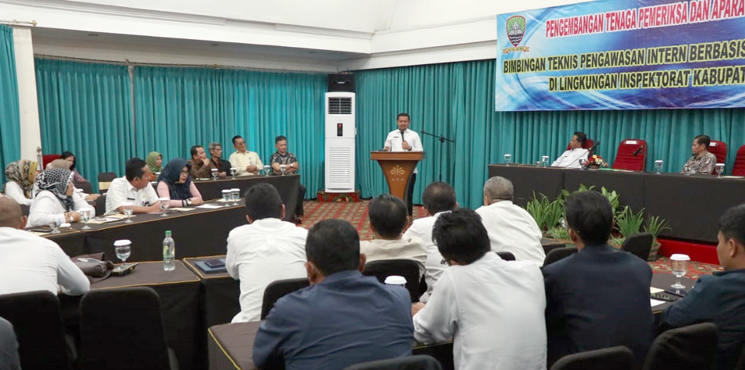 Pemkab Sumedang Laksanakan Bimtek Pengawasan Intern Berbasis Resiko Bagi ASN