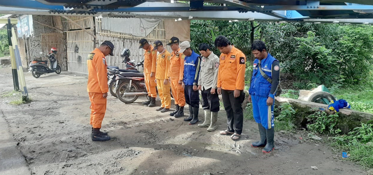 Tambahkan Personil Sepekan Pencarian Elang yang Tenggelam di Sungai Cimanuk Indramayu