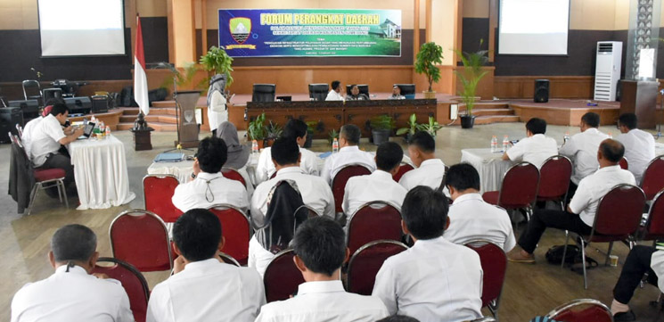 Untuk Lompatan Perubahan Pemkab Sumedang Selenggarakan Forum Perangkat Daerah