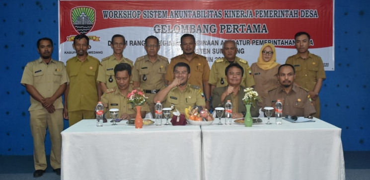 Workshop SAKIP Erwan Berharap Perangkat Desa