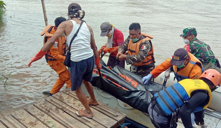 Akhirnya Tim SAR Gabungan Berhasil Temukan Slamet yang Tenggelam di Sungai Citanduy