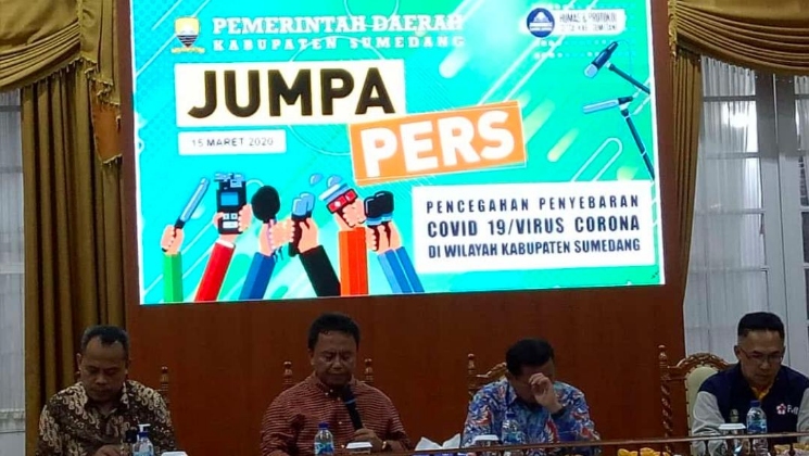 Antisipasi Penyebaran Covid 19 Bupati Sumedang