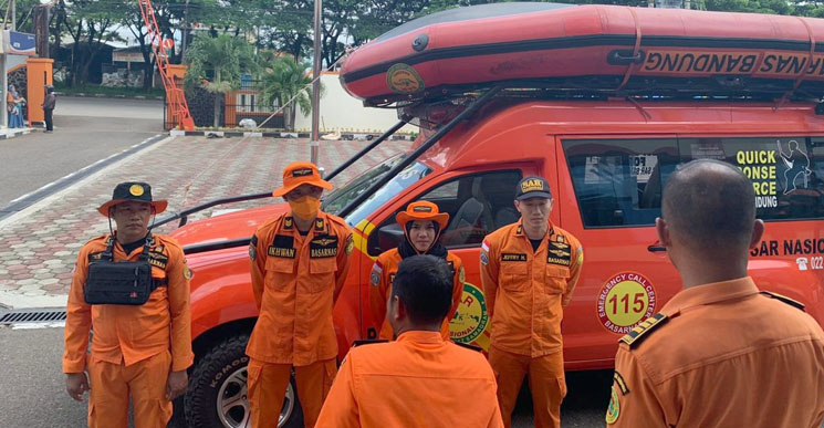 Dicari Tim SAR Gabungan Nana Dilaporkan Tenggelam di Sungai Cisangkuy Kab Bandung
