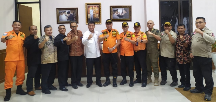 Jalin Komunikasi Kepala Kantor SAR Bandung Bersil