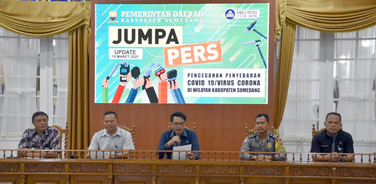 Terkait Penyebaran Covid 19 di Kabupaten Sumedang Relatif Terkendali