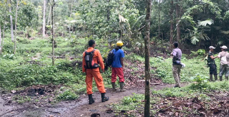 Tim SAR Gabungan masih Mencari 1 Orang Tersesat di Hutan Desa Jambu