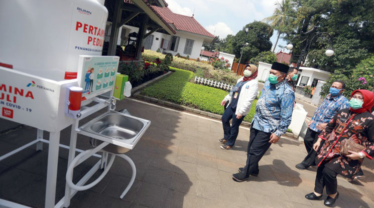 Pemkot Pasang 12 Wastafel Portabel 2