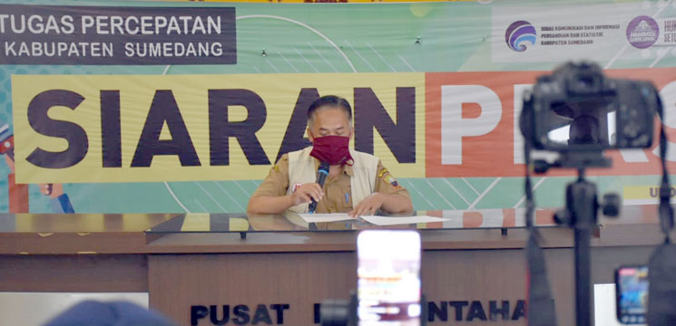 Penyebaran Covid 19 di Kabupaten Sumedang Harus Lebih Diwaspadai