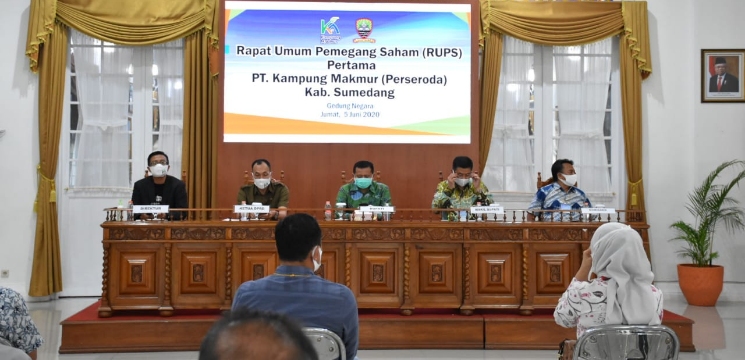 Bupati Berharap PT Kampung Makmur Berkontribusi Da
