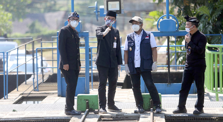 PDAM Tirtawening Targetkan IPA Cikalong Selesai 2020 2