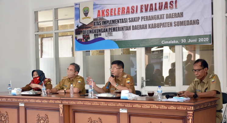 Wabup Sumedang Mulai Kegiatan Akselerasi Evaluasi SAKIP di Tingkat Kecamatan