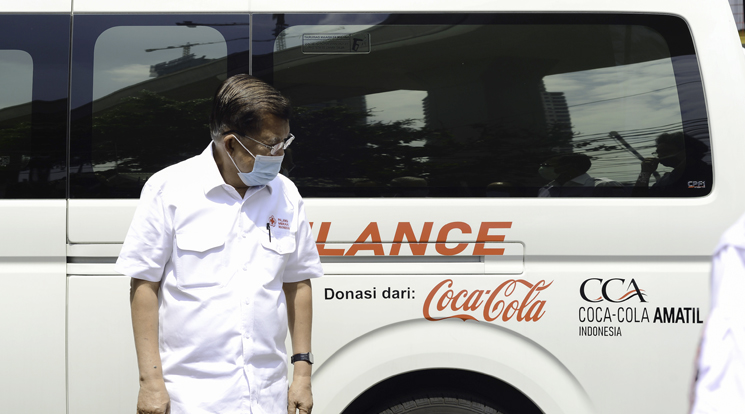 Ketua Umum Palang Merah Indonesia Jusuf Kalla