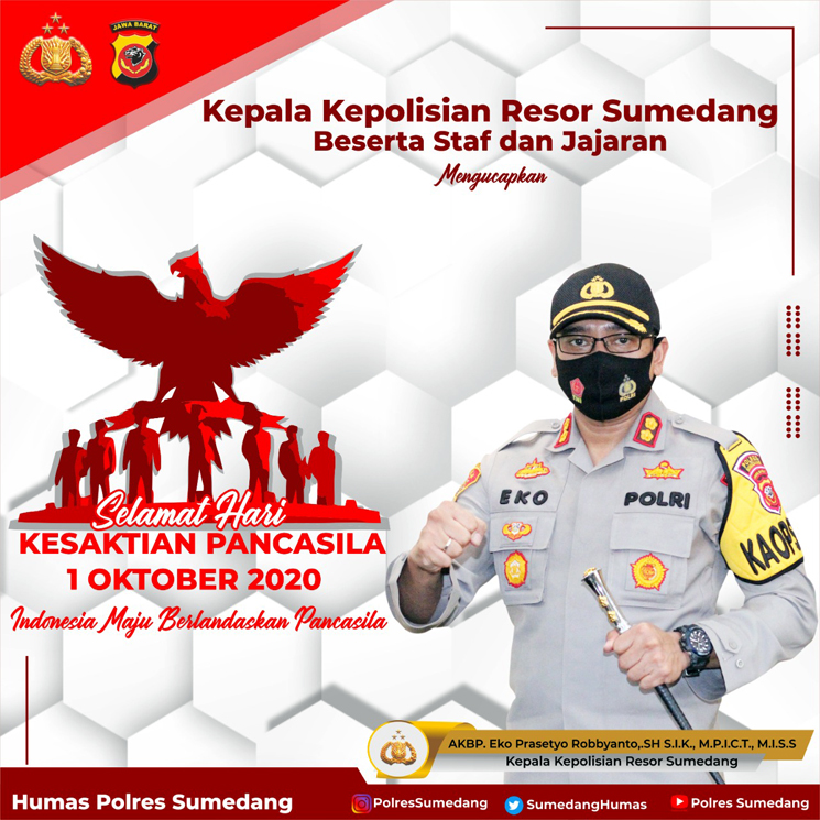 Kapolres Sumedang Jadikan Momen HKP Sebagai ‘Senjata Menjaga Keutuhan NKRI
