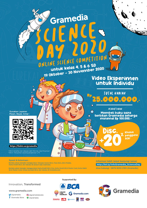 "Gramedia Science Day" Dorong Minat Anak-anak pada Sains ...