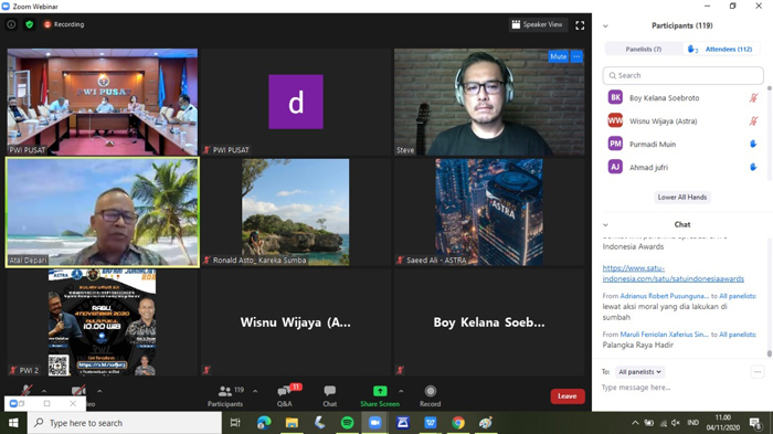 Safari Jurnalistik PWI Hadirkan Ronaldus Asto Dadut Pemuda Inspiratif NTT 3
