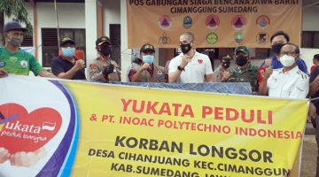 Pemkab Sumedang Terima Bantuan 100 kasur tidur dari Yayasan Yukata Peduli Bangsa