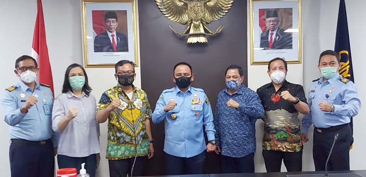 Awali HPN 2021 PWI dan Kemenkumham Diskusikan Regulasi Konvergensi Media 2