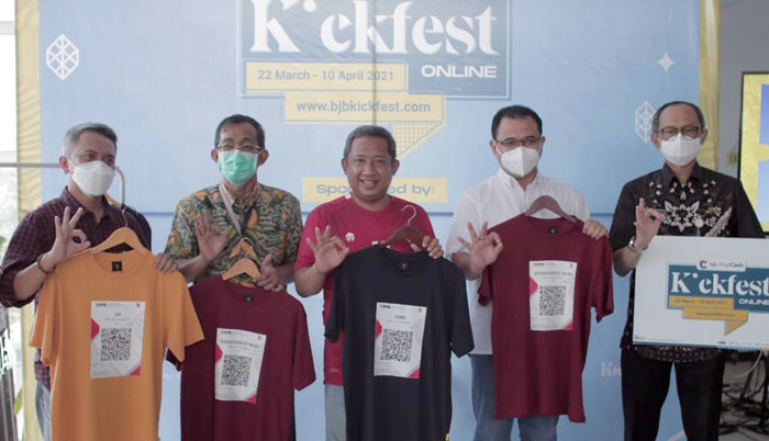 Dukung Ratusan UMKM Lokal bjb Gelar DigiCash KickFest Secara Daring