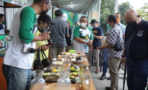 Gerai Lima sudah tampak bisa menjaga protokol kesehatan secara disiplin