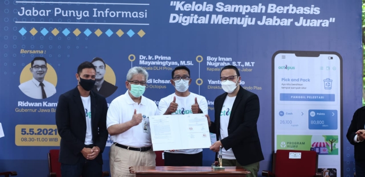 Bank bjb Jalin Kerja Sama dengan Octopus