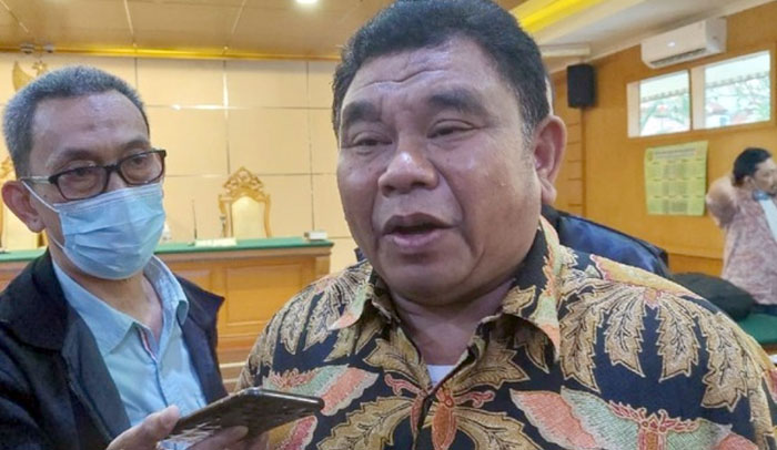 Dadang Suganda usai sidang di PN Tipikor Bandung Selasa 25 Mei 2021 foto DRY