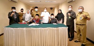 Yana di sela sela bertemu para kafilah Kota Bandung