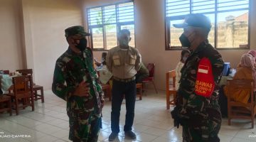 Dandim 0610 Sumedang Monitoring Kegiatan Vaksinasi Covid-19 Bagi Warga di Sumedang Barat 1 IMG 20210725 WA0103