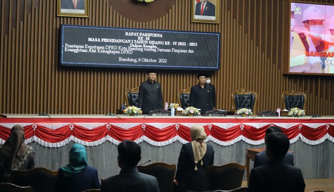 DPRD Kota Bandung Umumkan Perubahan Komposisi Alat Kelengkapan Dewan ...