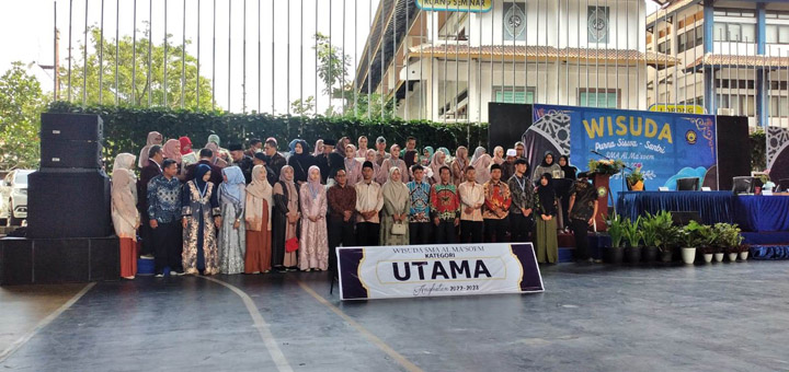 Siswa SMA Al Ma’soem dan Santri Pesantren Siswa Al Ma’soem (PSAM) tahun ajaran 2022/2023 dinyatakan lulus 100 persen