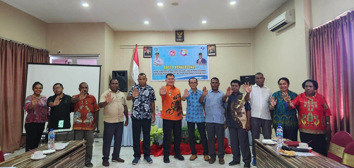Pemerintah Kabupaten (Pemkab) Maybrat menggelar rapat koordinasi (rakor) bersama Tim Percepatan Penurunan Stunting (TPPS), Kamis (22/6/2023).