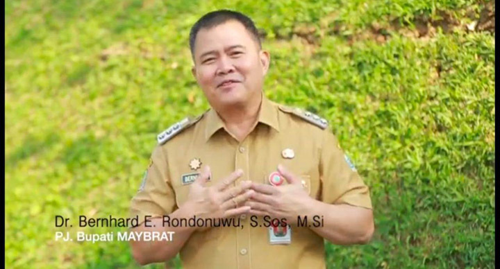 ujar Pj. Bupati Maybrat, Bernhard E. Rondonuwu