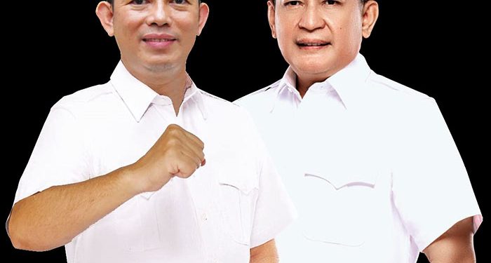 Pasangan Calon Bupati dan Wabup Ogan Komering Ulu (OKU), nomor urut dua Teddy Meilwansyah dan Marjito Bachri