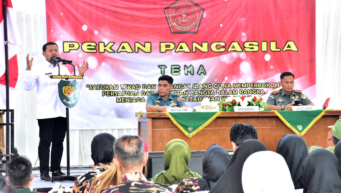 Pekan Pancasila Kodim Sumedang, Bupati Tegaskan Penguatan Ideologi Pancasila