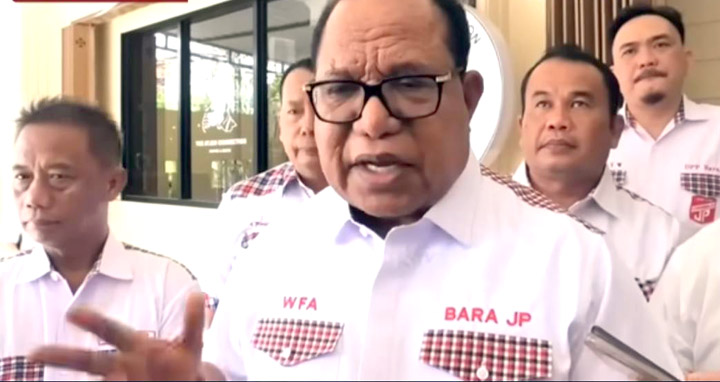 Sambangi Jokowi di Solo, Bara JP Pastikan Dukung Prabowo-Gibran 2 Periode