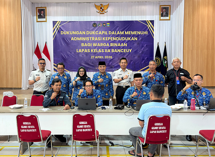 Pastikan 143 Warga Binaan Lapas Banceuy Miliki Identitas Sah