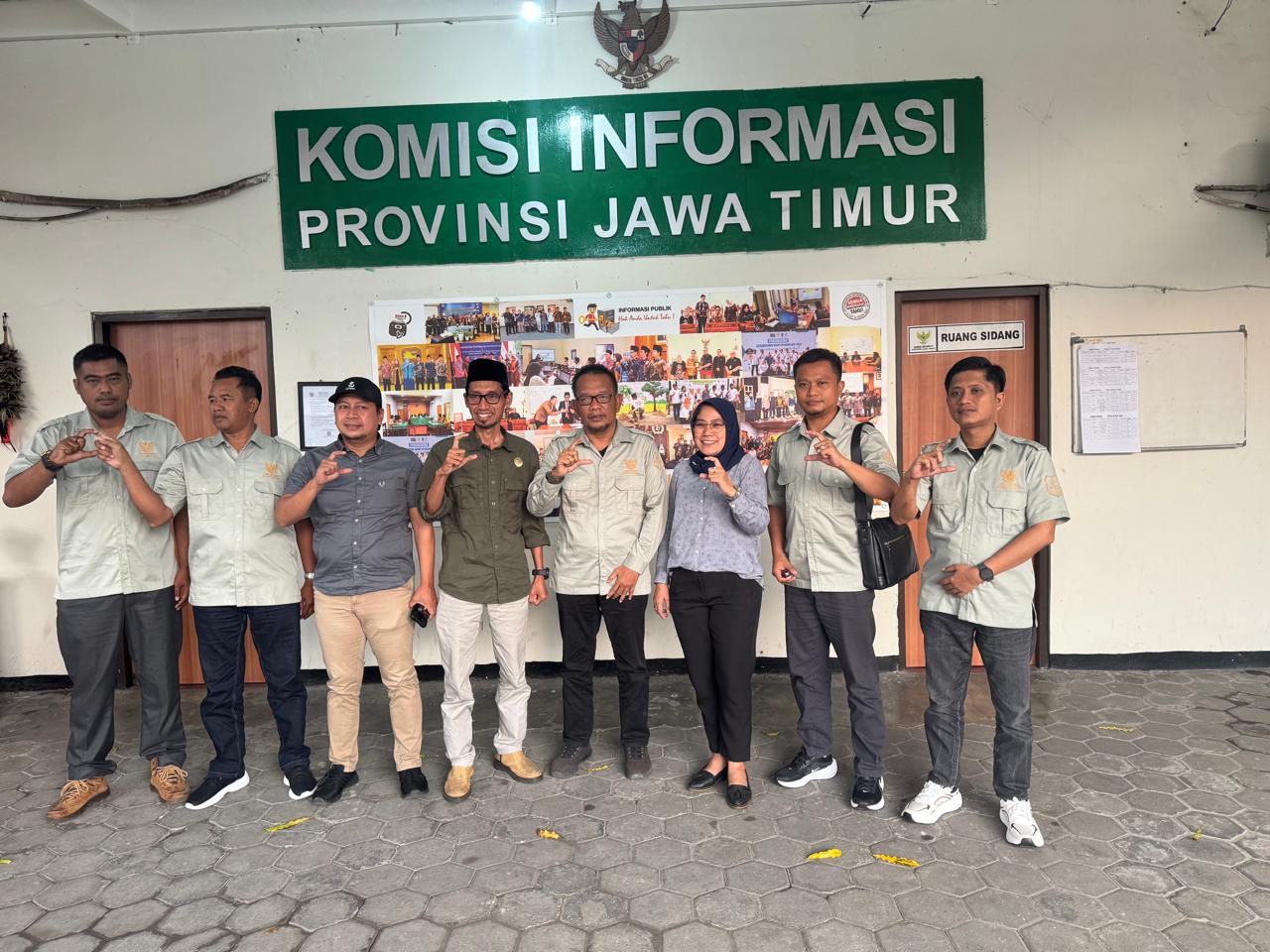 KI Sumenep Asah Strategi Keterbukaan Informasi Bersama KI Jatim