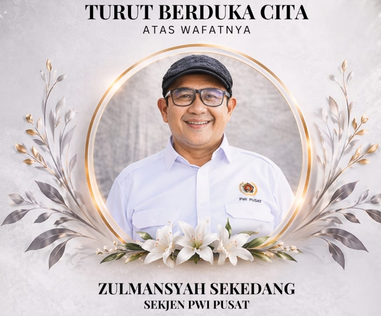 Kabar Duka Dunia Pers: Sekjen PWI Pusat Zulmansyah Sekedang Wafat Akibat Serangan Jantung